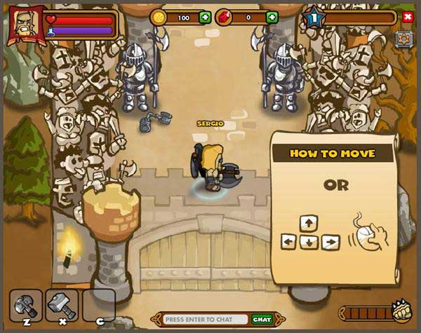 Facebook Games Review: Dungeon Rampage [Review]