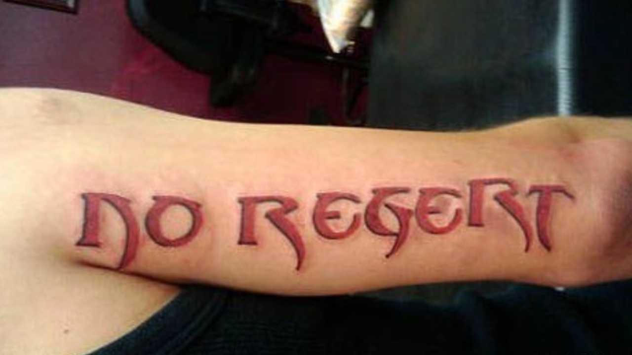 Huge Tattoo Mistakes That People Regret Making. These ...
