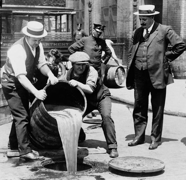 4. In the prohibition, the government was poisoning bear