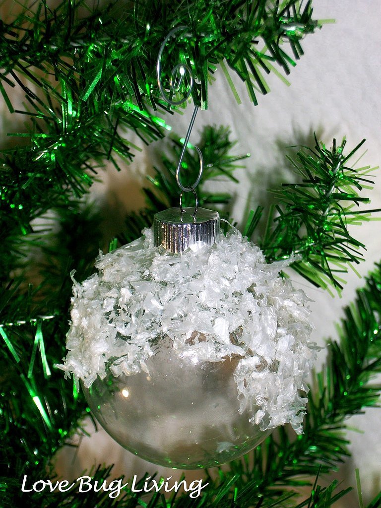 7. Showball Ornaments for the perfect winter spirit