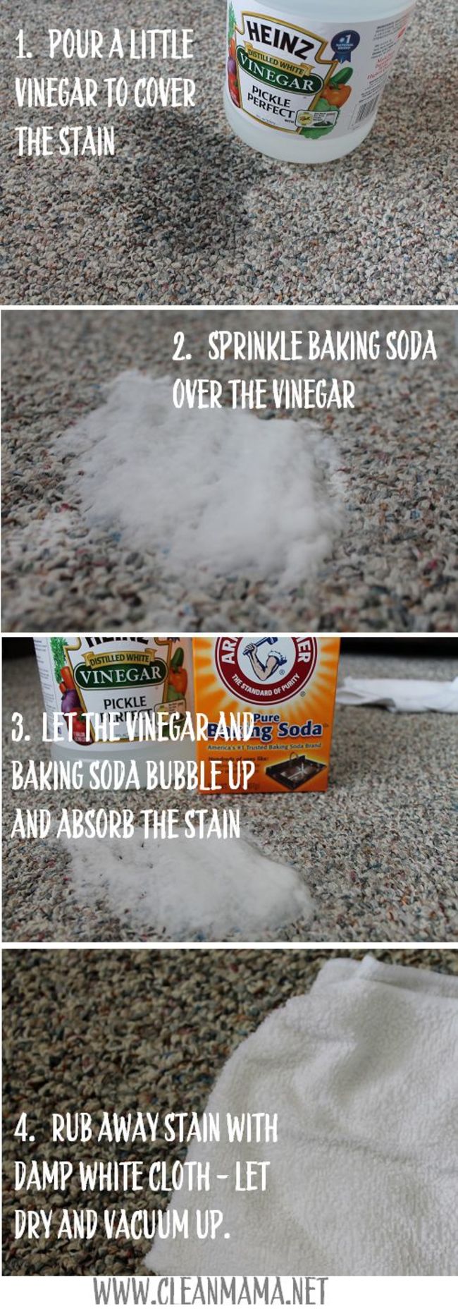 17. Vinergar and baking soda to the rescue!