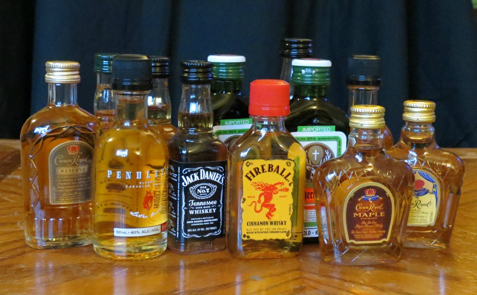 18. Small bottles of alchohol are alowed on plane