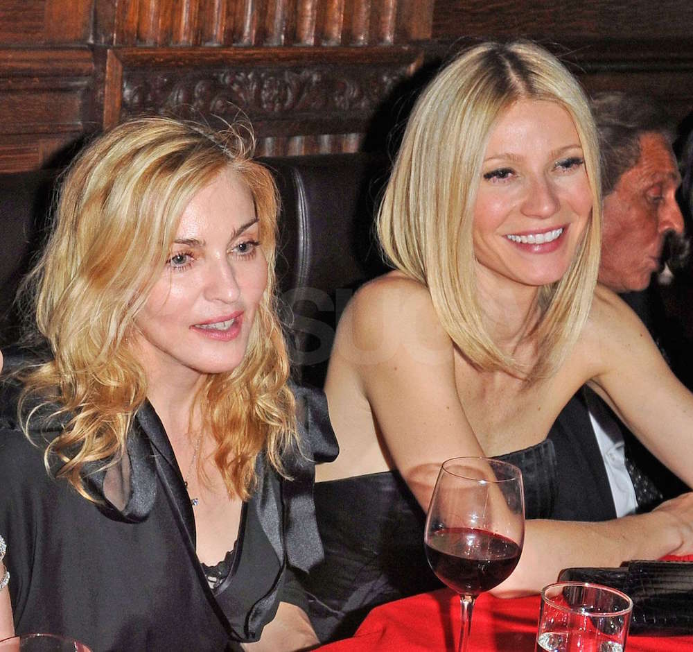 Gwyneth Paltrow and Madonna