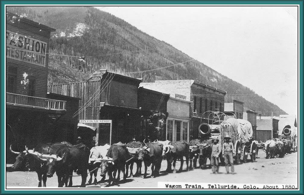 12. Main Street of Telluride, Colorado, 1880