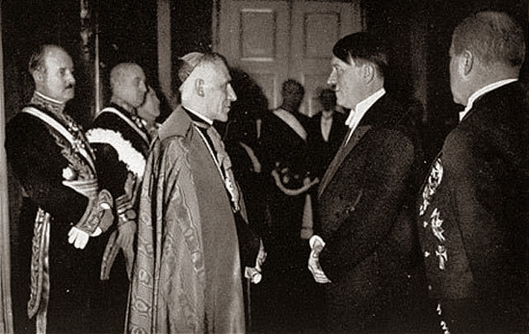 13. Adolf Hitler Meeting with Pope Pius XI