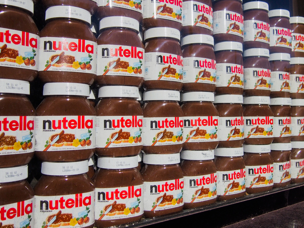 4. In 2009, Nutella had the third most-liked Facebook page behind Coca-Cola and Barack Obama.
