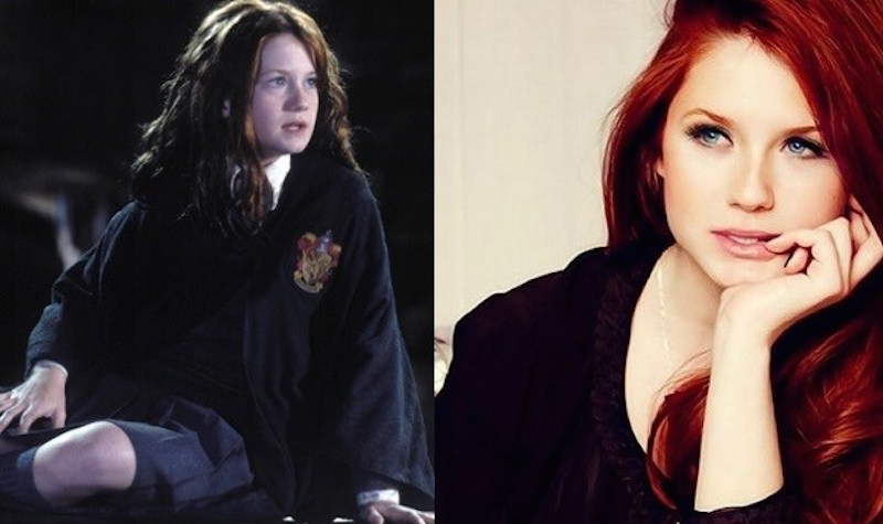 Bonnie Wright as Ginny Weasley