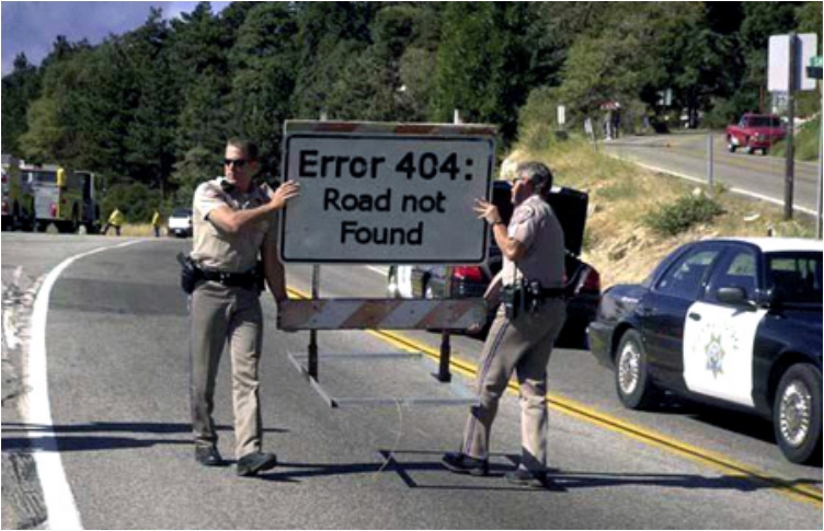 error-404-road-not-found