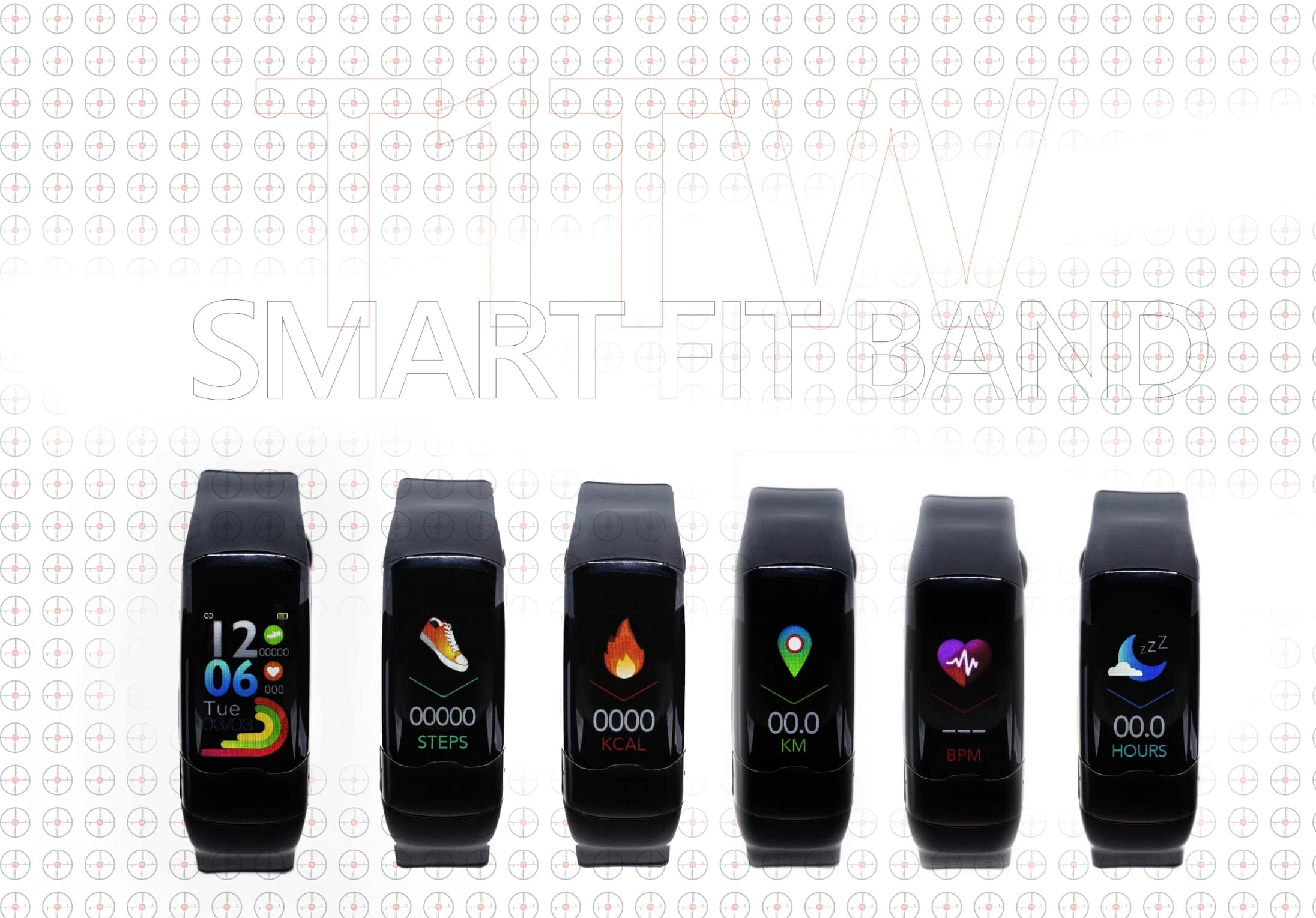 New SmartWatch, the Smart Fit Band,  Healthy Fun for ‘Health Junkies’