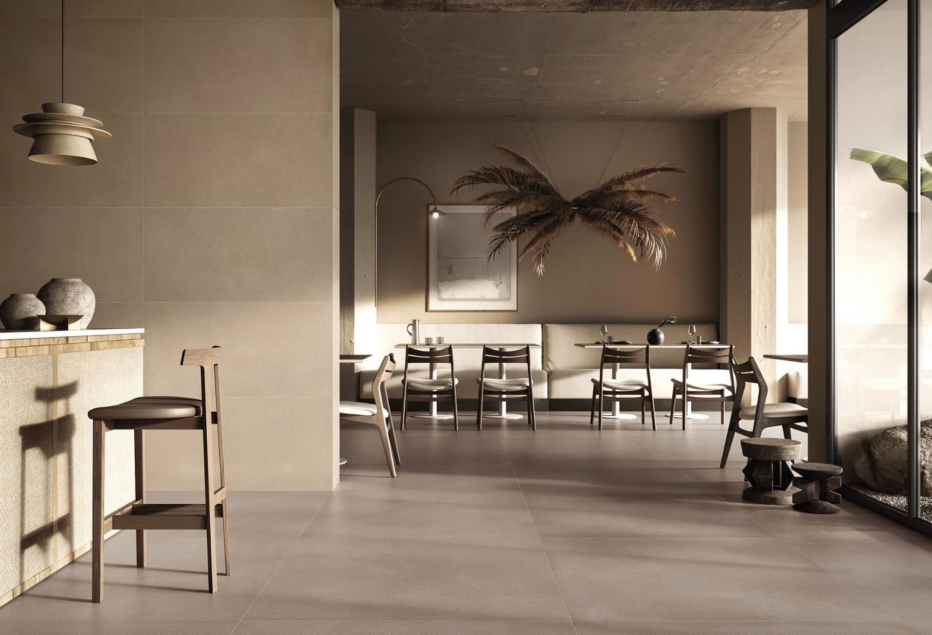 Transforming kitchen: how can porcelain stoneware tiles be useful