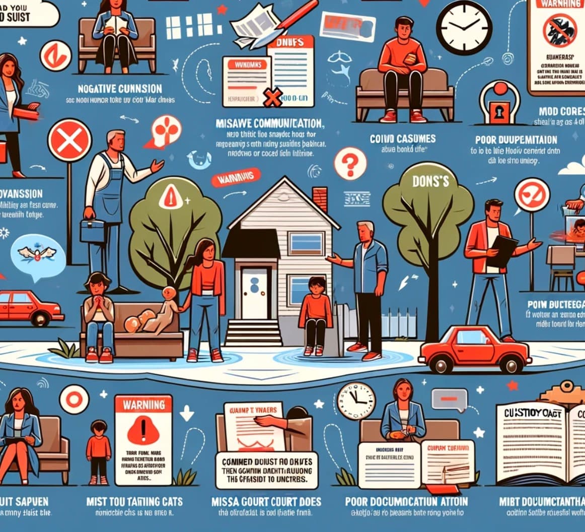 Common Mistakes to Avoid During a Child Custody Case in Florida