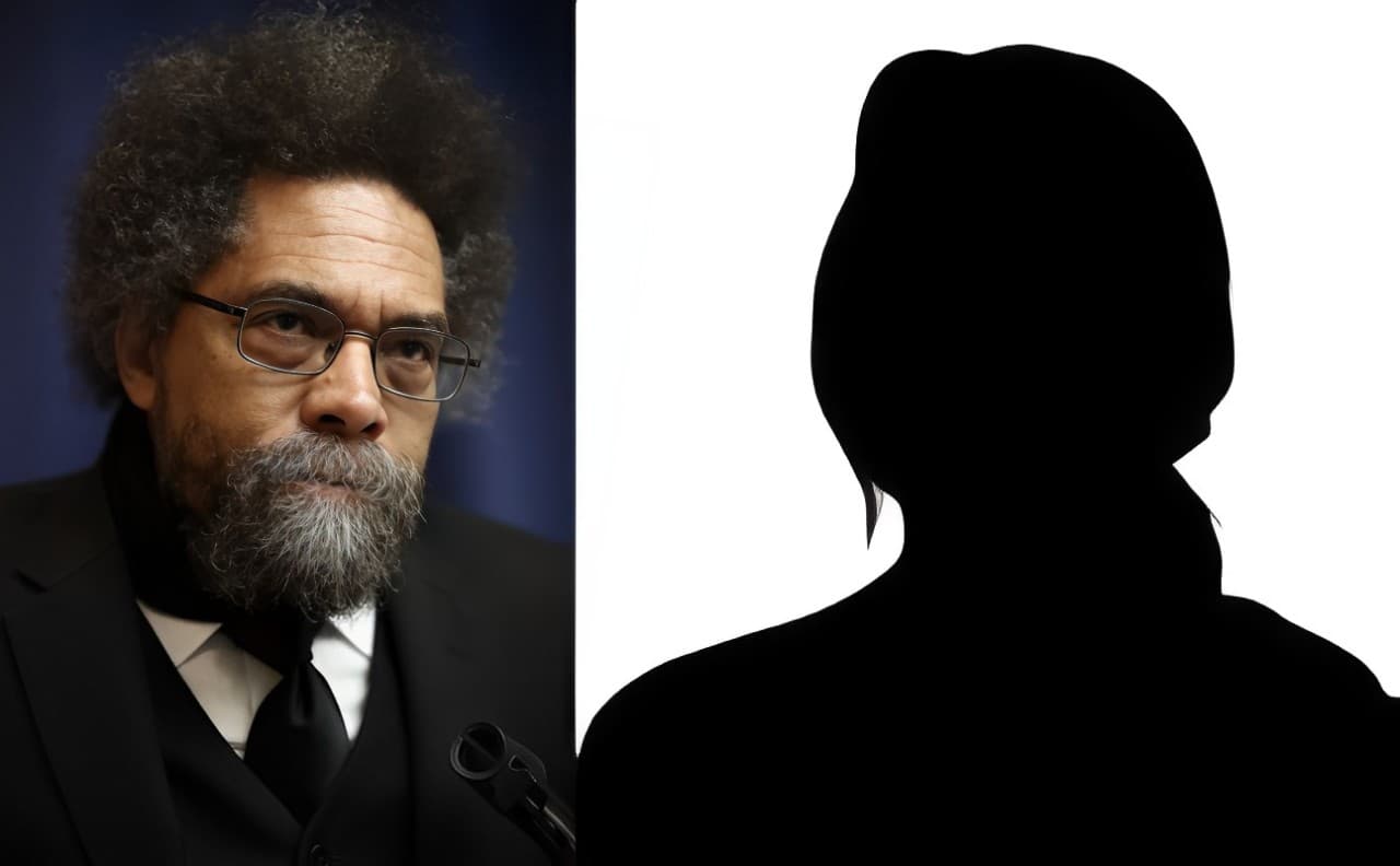 Leslie Kotkin and Cornel West