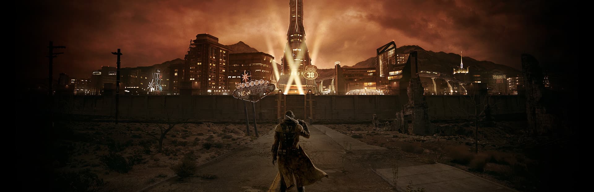 Fallout New Vegas key art