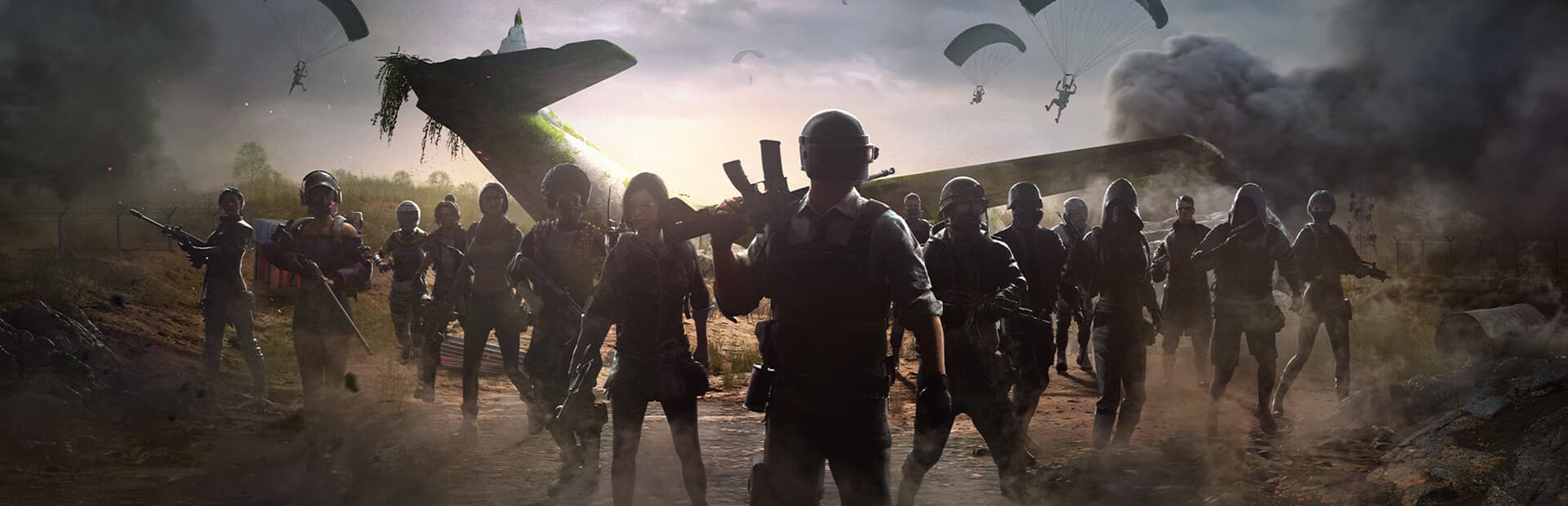 PUBG Battlegrounds key art