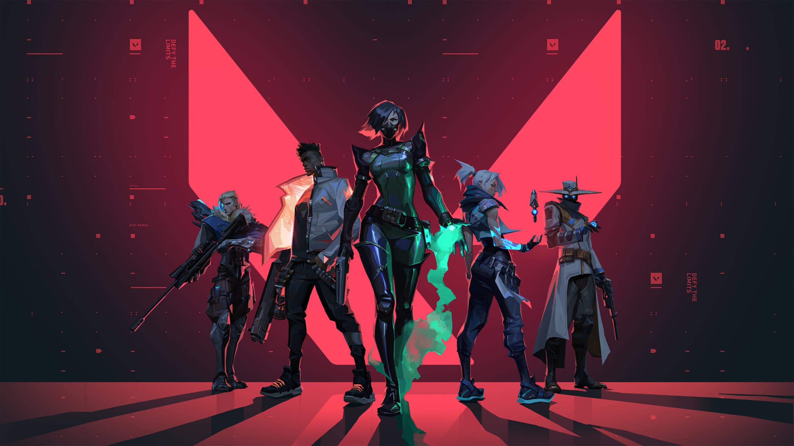 Valorant key art