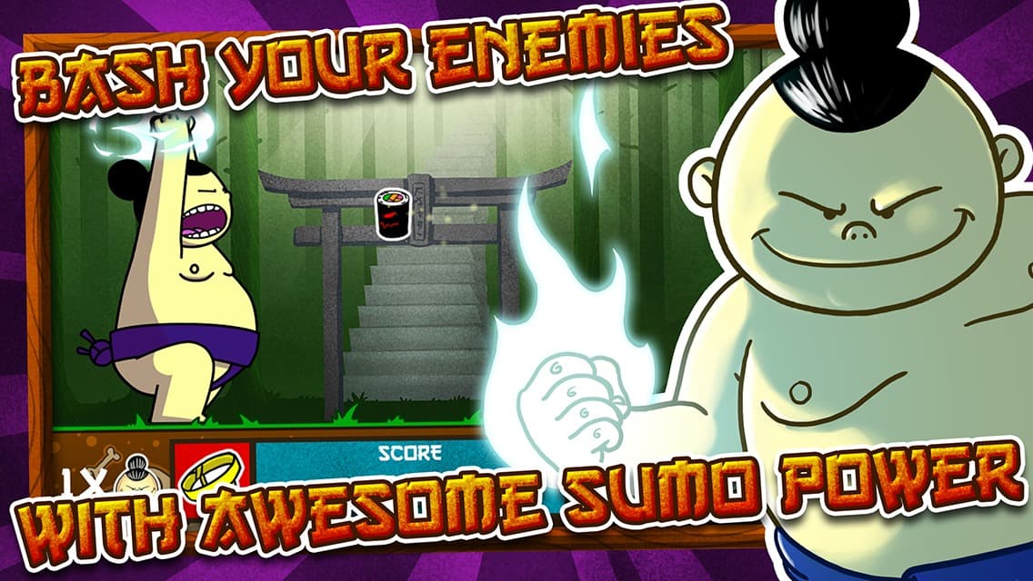 Sumo Smash – Would you help this Sumo stay away from food?