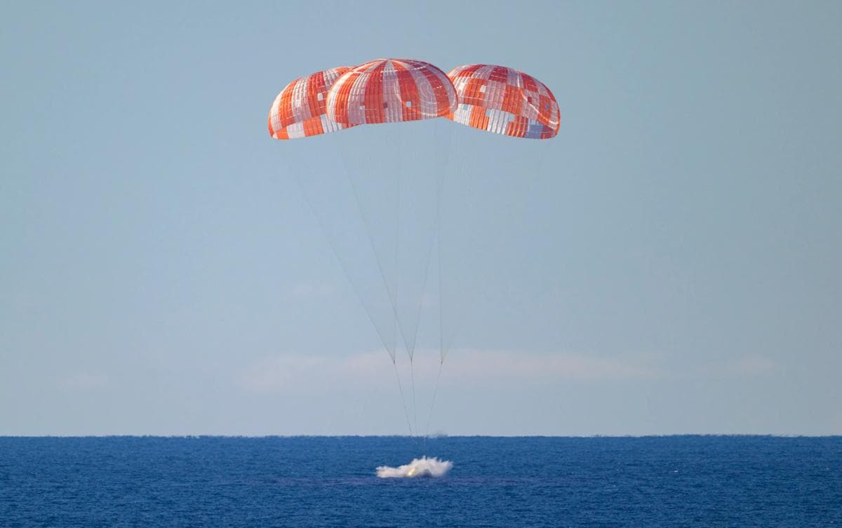 Artemis II Astronauts Splash Down After Record Moon Trip