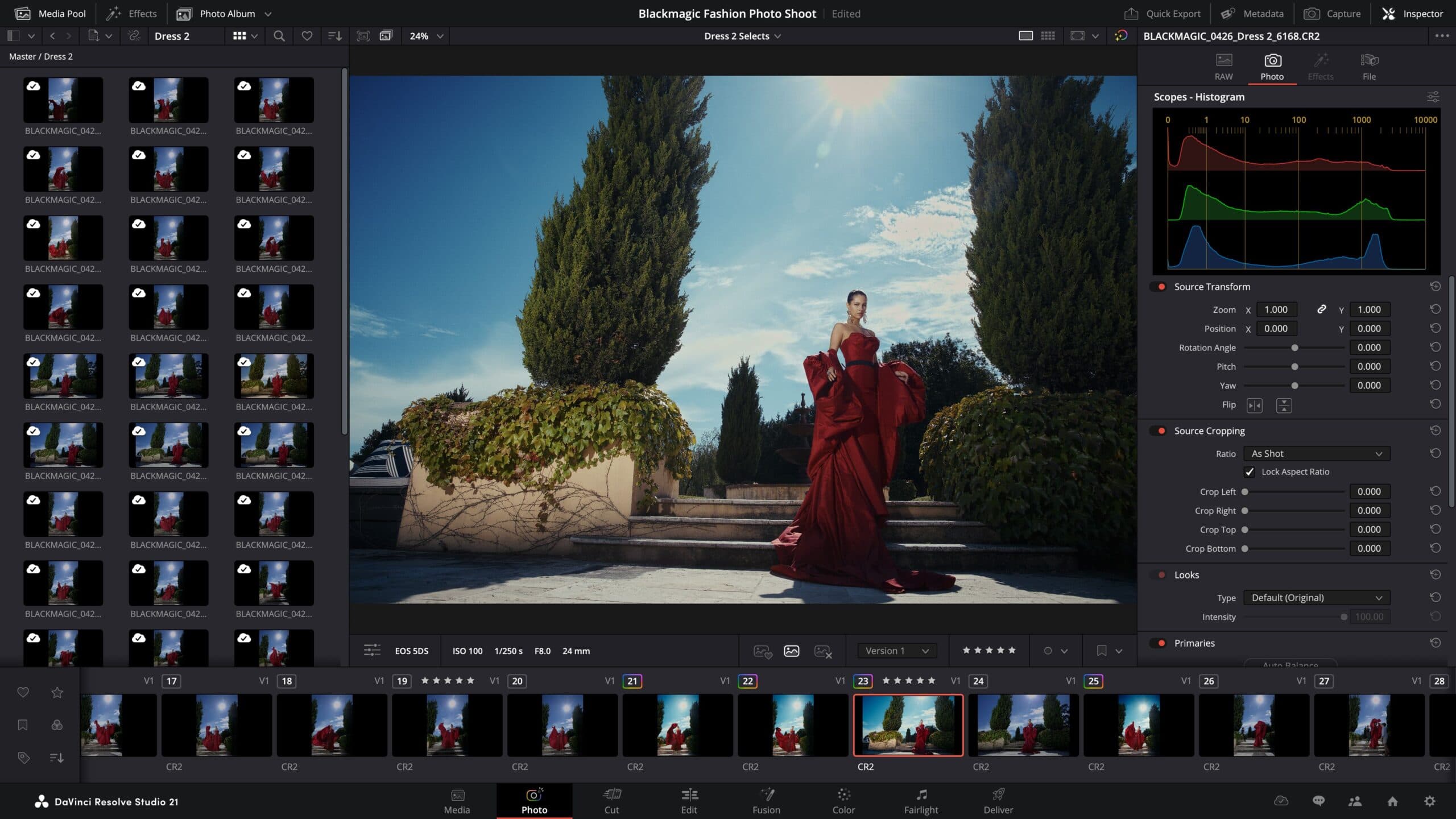 DaVinci Resolve 21 Adds Photo Editing to Rival Lightroom