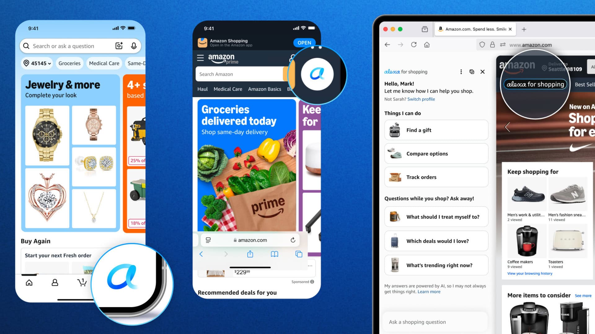 Amazon Puts Alexa+ AI Assistant Directly in Its Search Bar