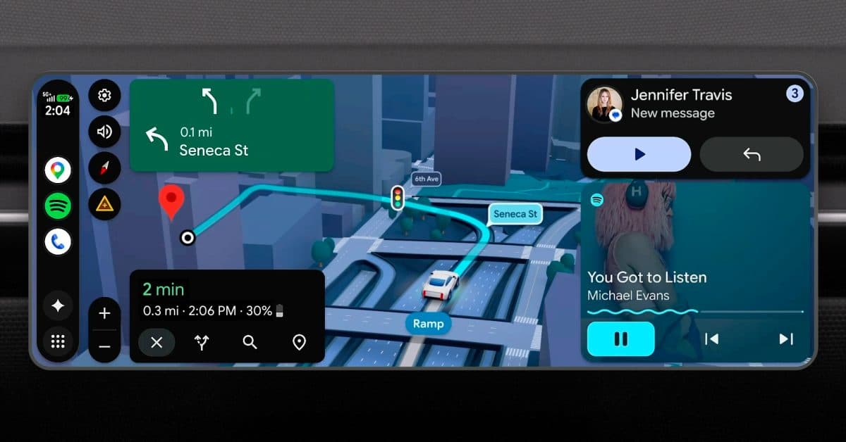 Android Auto Gets Full-Screen Redesign With Widget Support