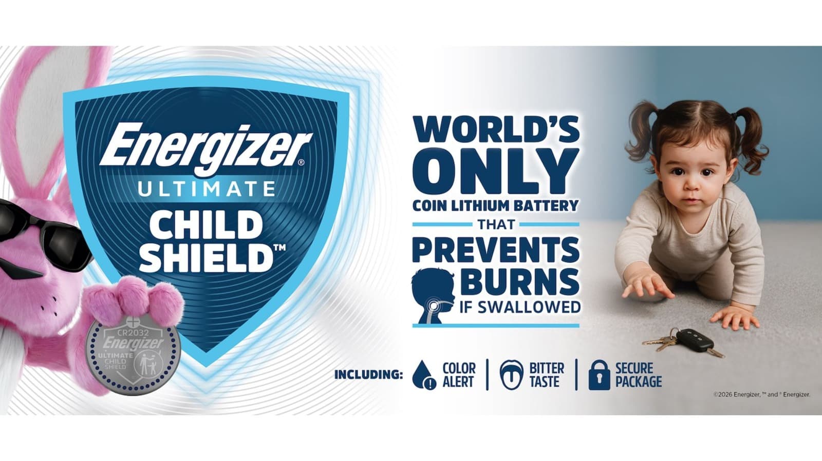 Energizer's New Batteries Won't Burn Kids Who Swallow Them