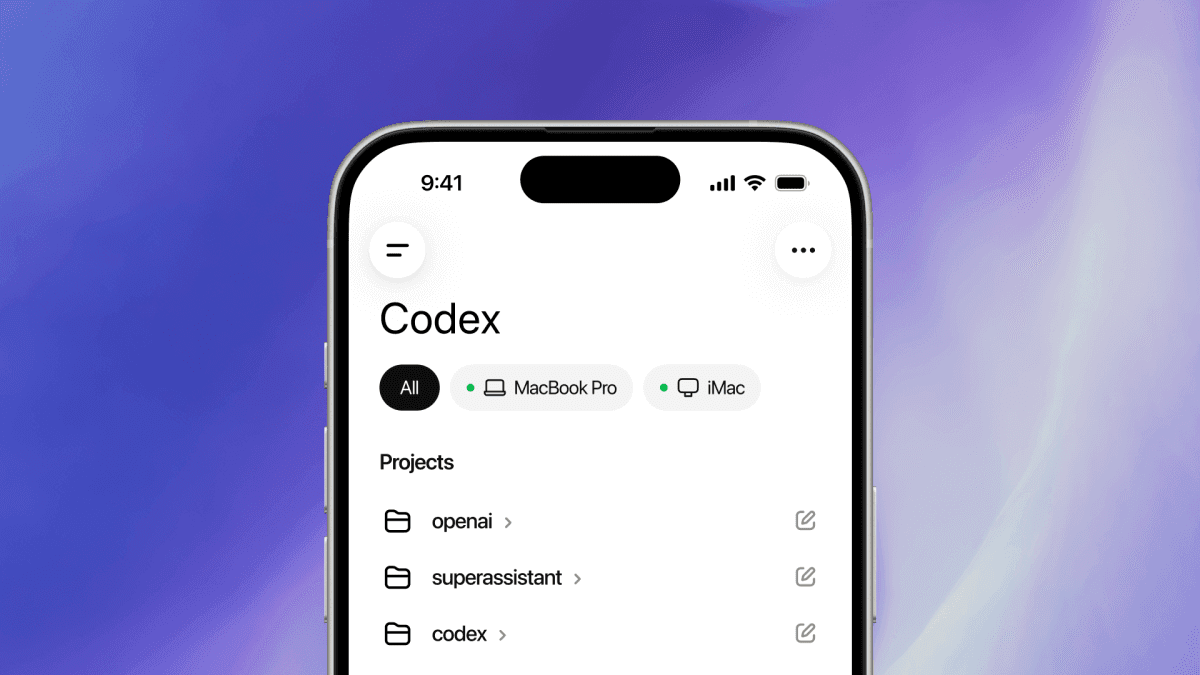 OpenAI Brings Codex Coding App to Mobile Phones