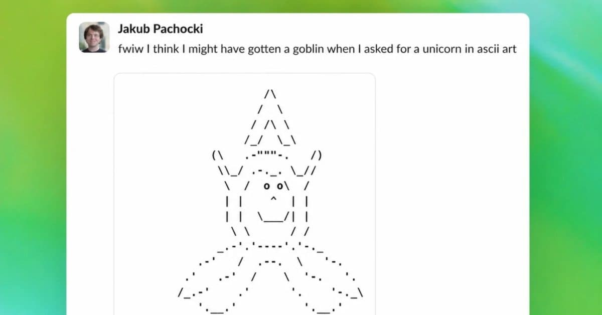 OpenAI Explains Why ChatGPT Got Obsessed With Goblins