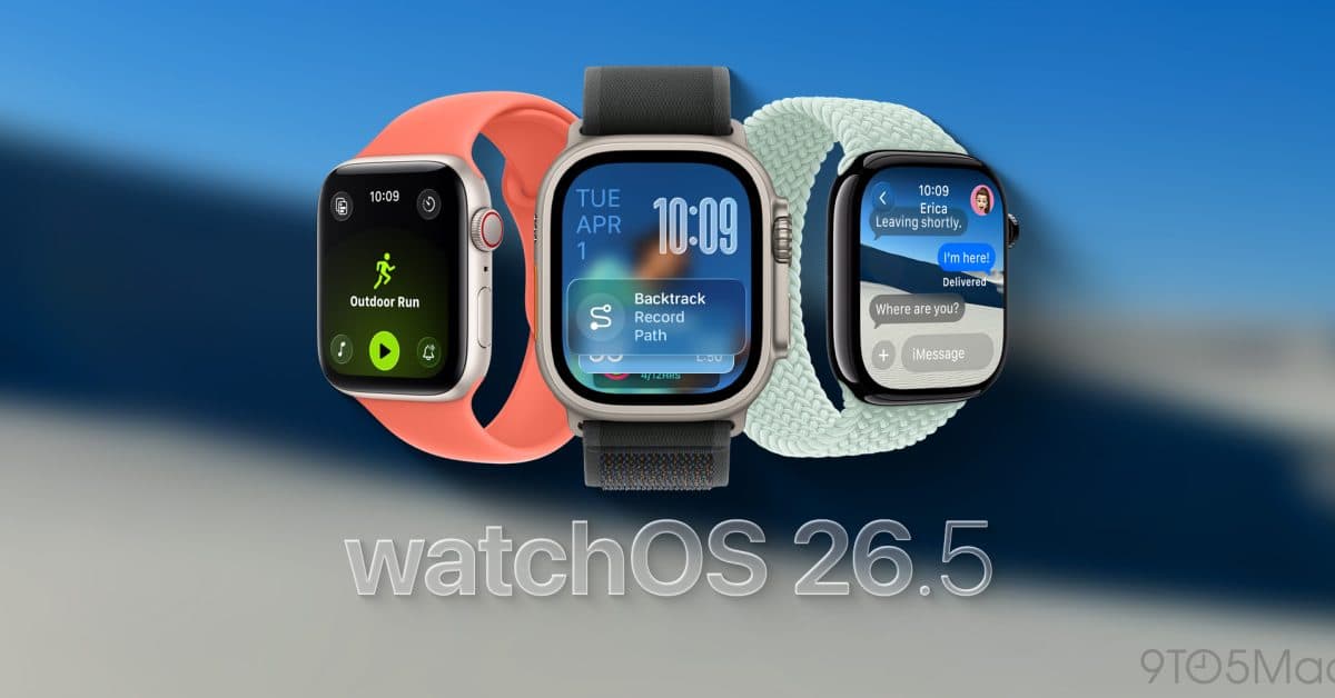 watchOS 26.5 Adds Colorful New Watch Face With Deep Customization