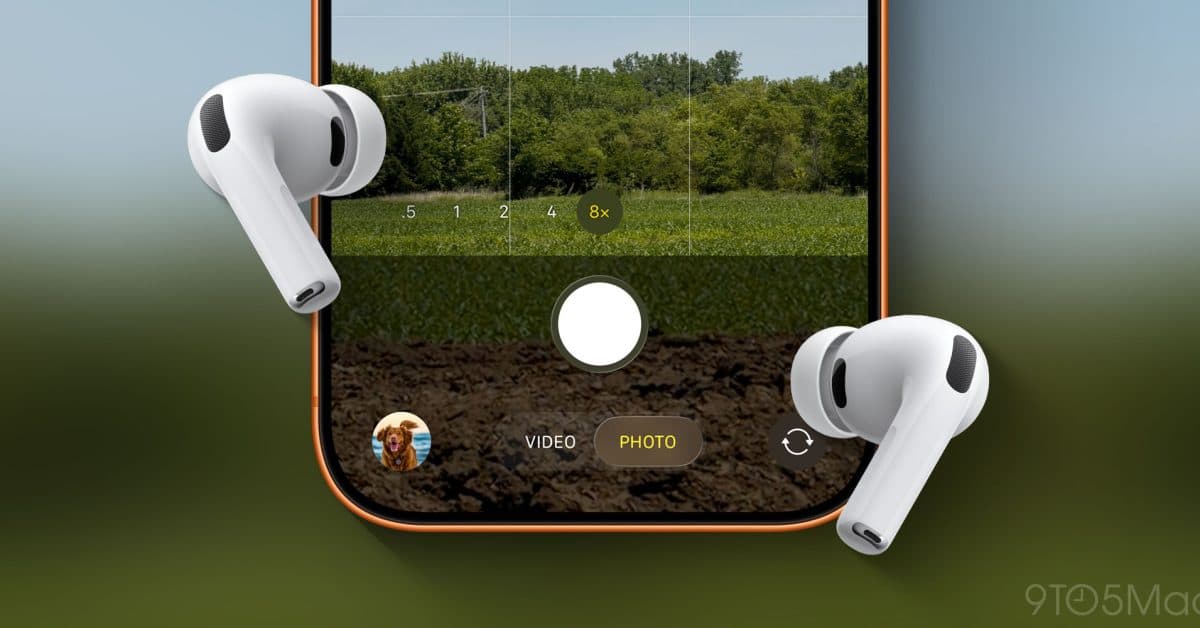 AirPods Can Now Control Your iPhone Camera in iOS 26
