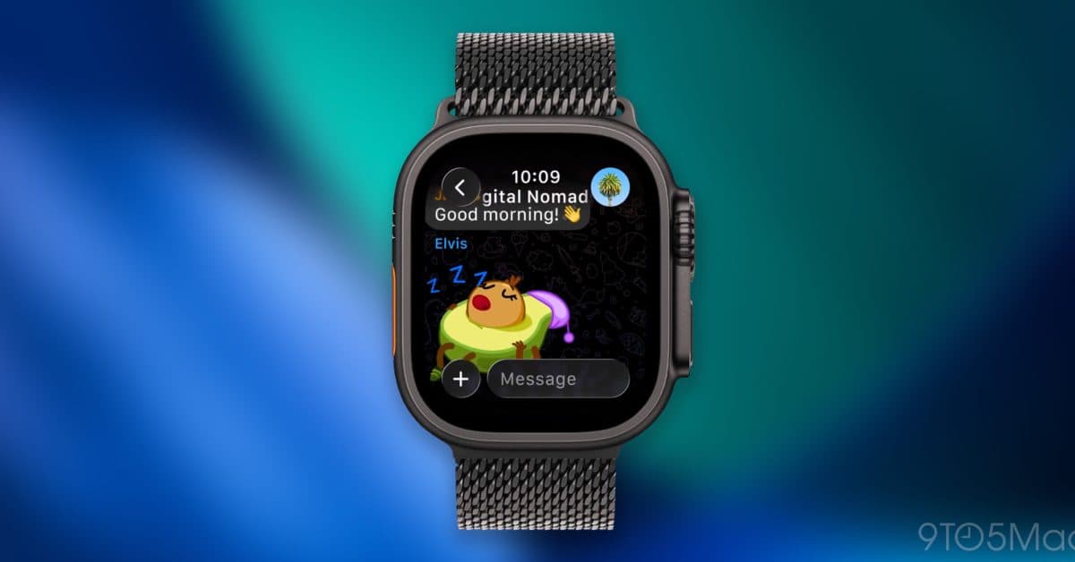 Telegram's New Apple Watch App Does Way More Than You'd Expect