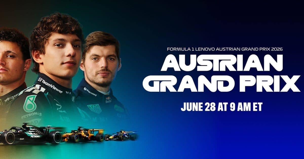 Watch F1's 2026 Austrian Grand Prix Free on Apple TV
