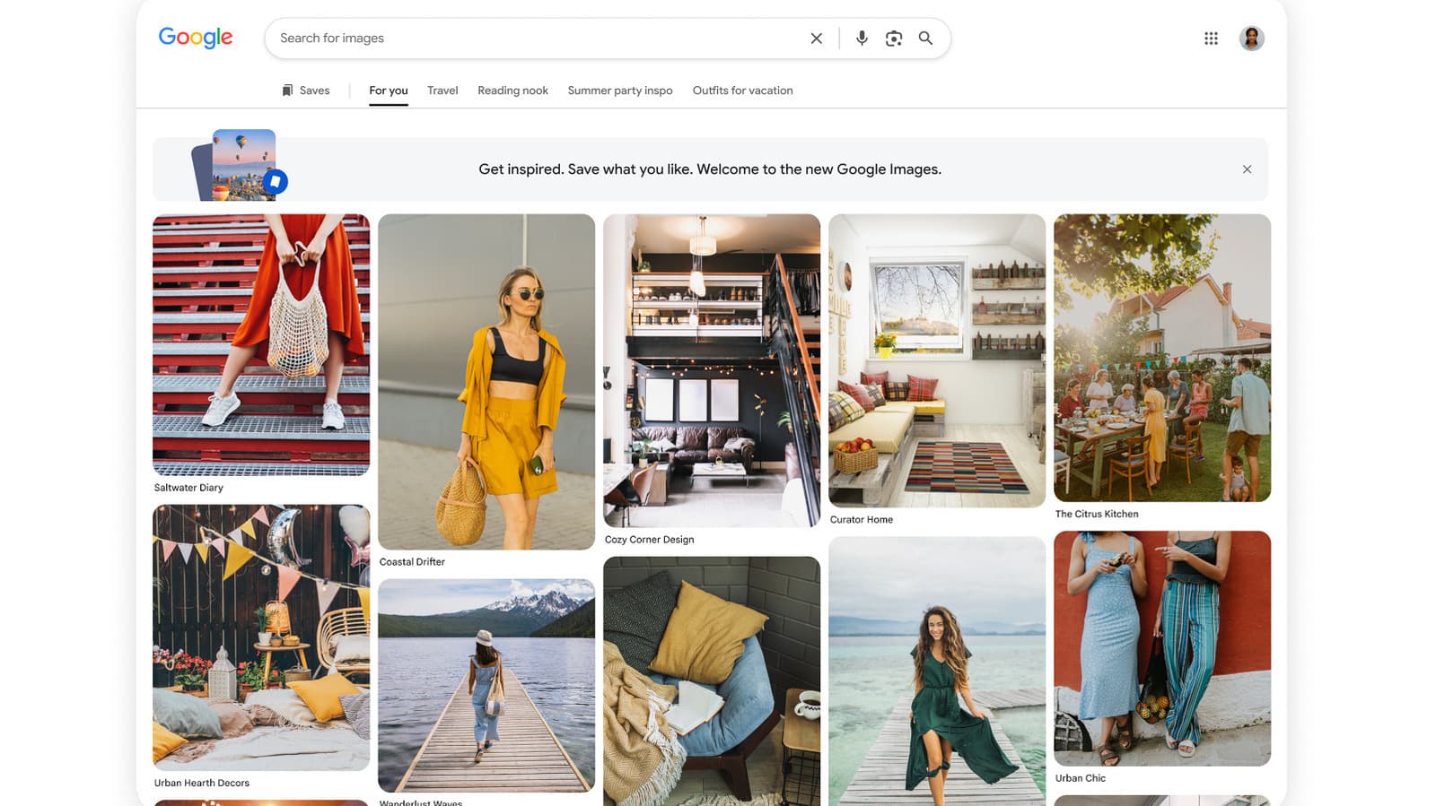 Google Images Turns 25 With a Personalized Redesign