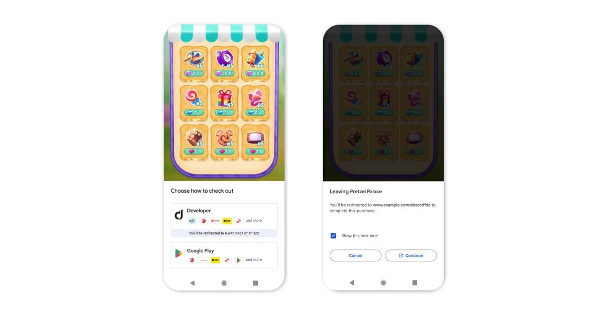 Google Play Store Opens External Billing in US, UK, Europe June 30