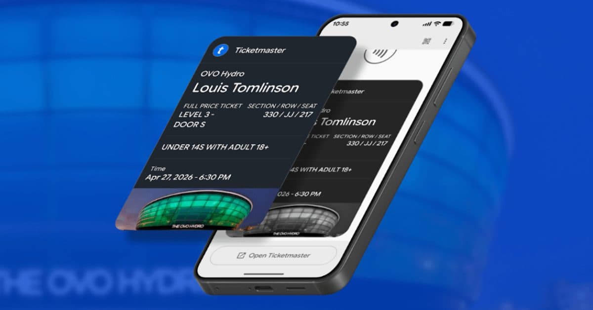 Google Wallet Gets Richer Ticketmaster Event Pass Details