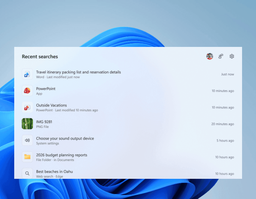 Microsoft Tests a Cleaner Windows Search Box Without Ads