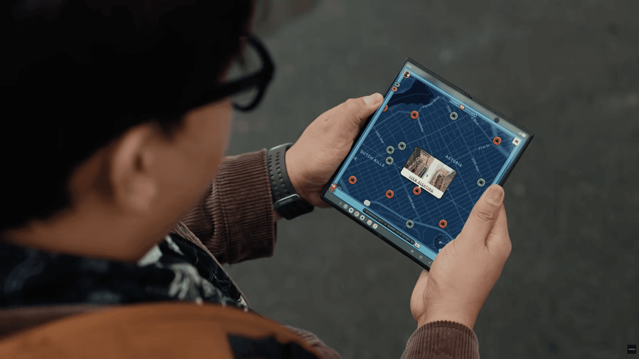 Samsung Teases Galaxy Z Fold 8's 'New Shape' in Spider-Man Ad