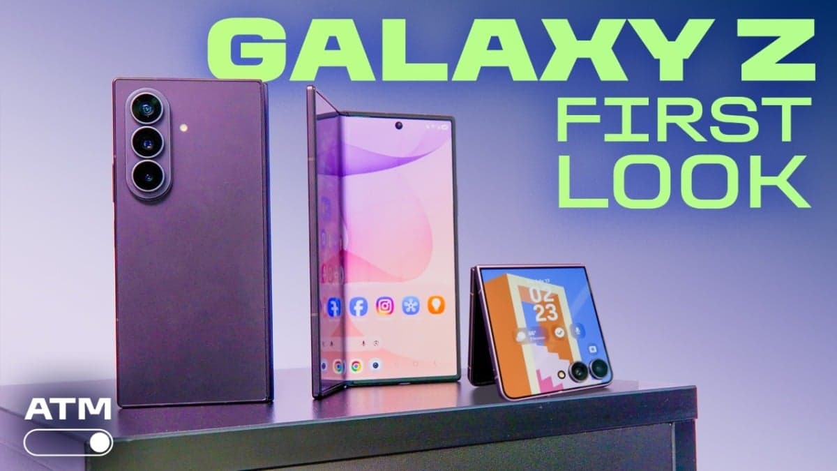 Samsung Z Fold 8, Fold 8 Ultra & Flip 8: Hands-On First Look
