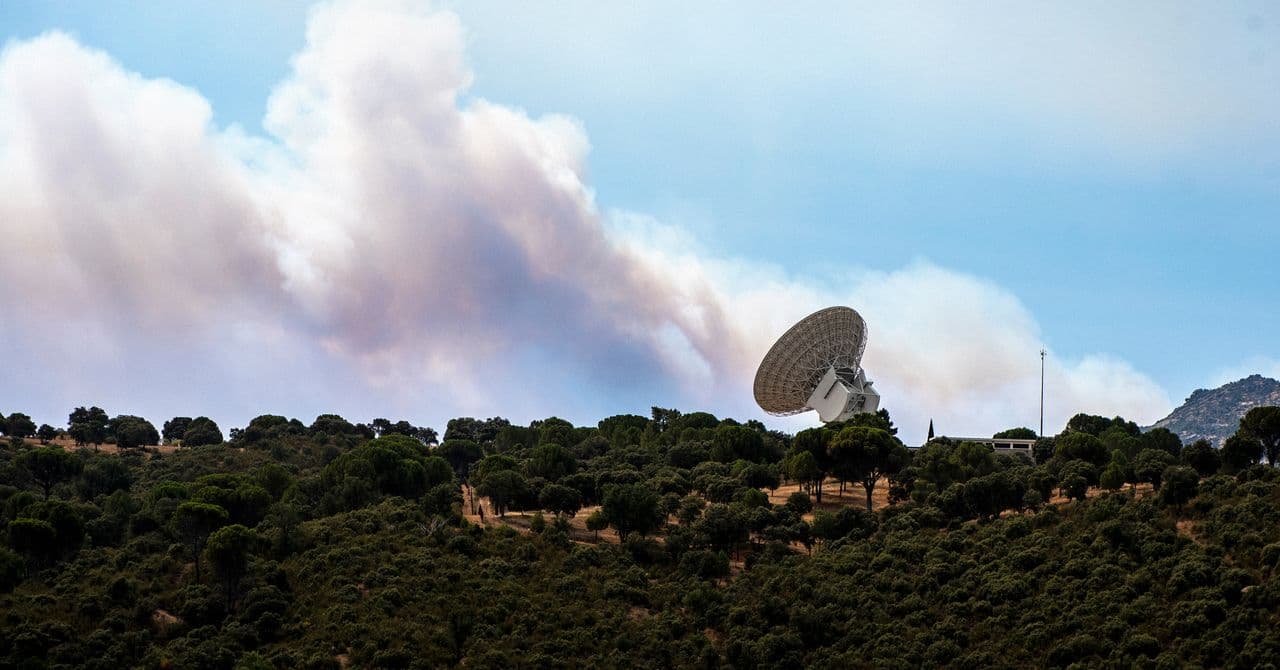 Spanish Wildfires Hit NASA's Deep Space Network Hub Near Madrid