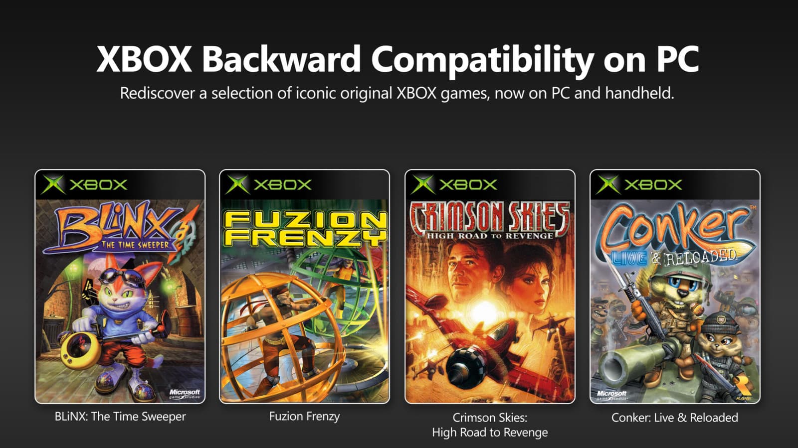 Xbox Original Games Are Coming to PC With Achievements