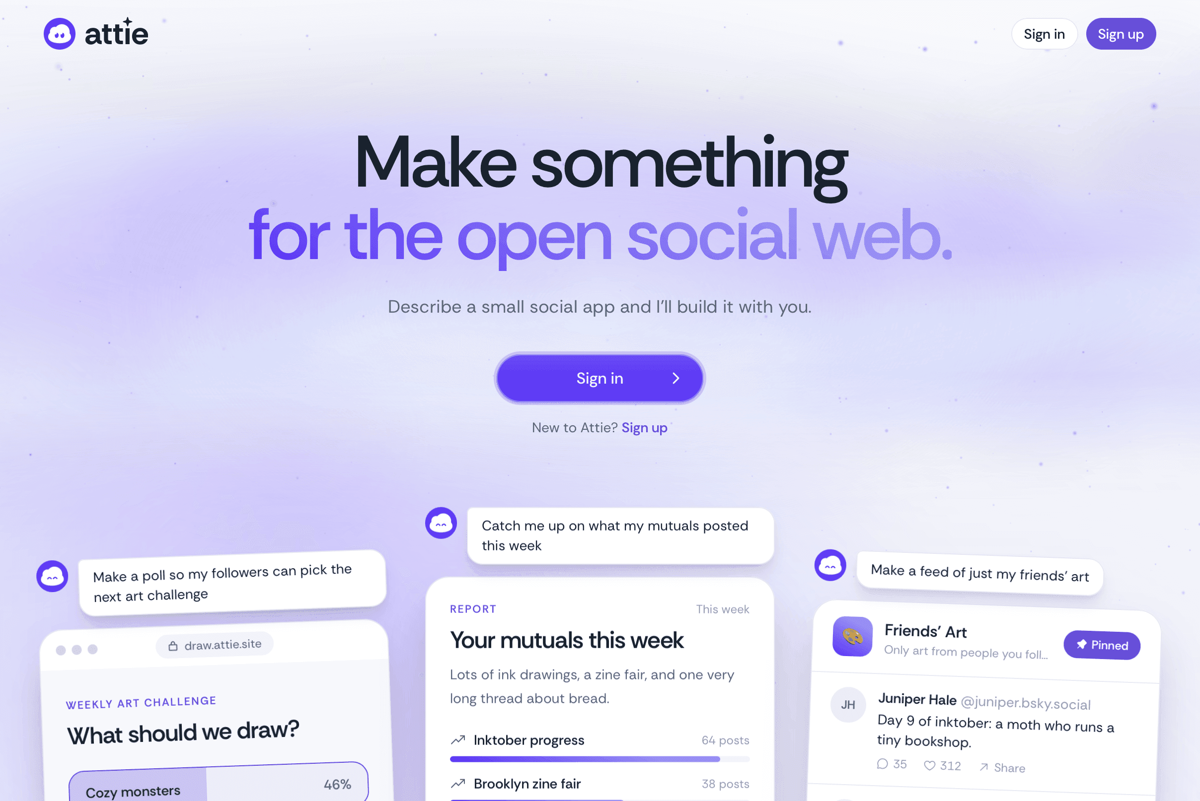 Bluesky's Attie AI Now Lets Anyone Build Games and Sites