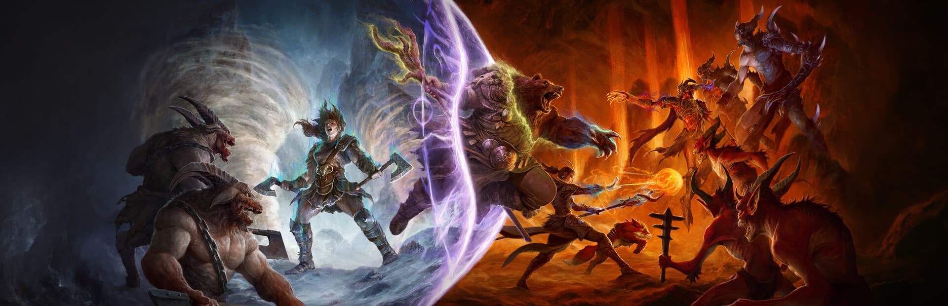 Diablo 4 key art