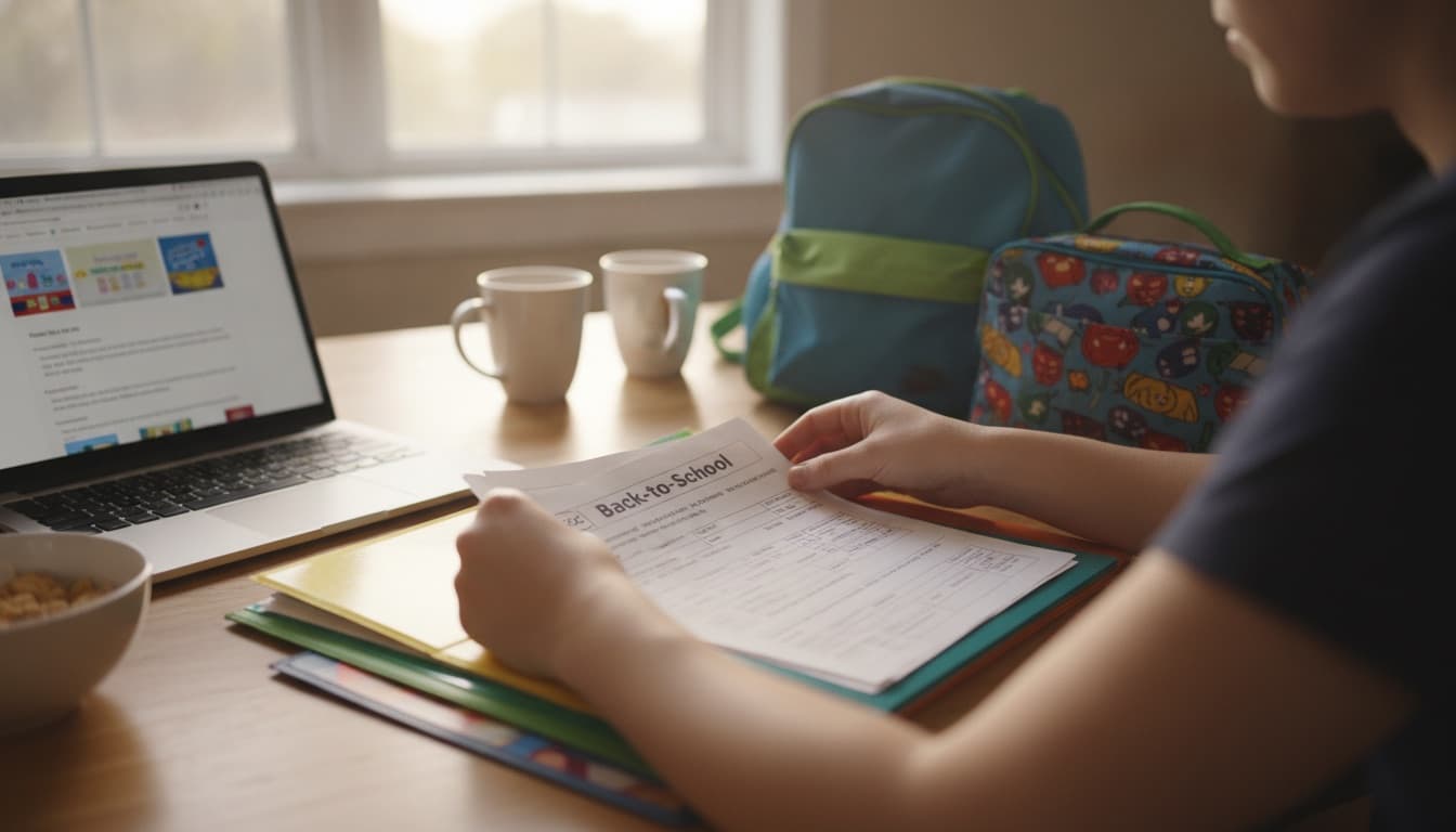 5 Things Parents Should Check Before the First Day of School