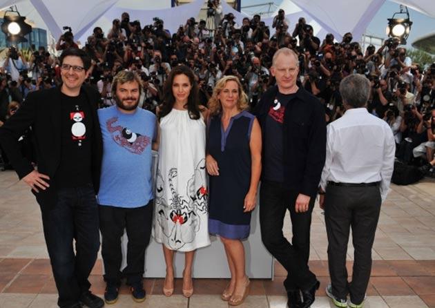 dustin hoffman photobombs