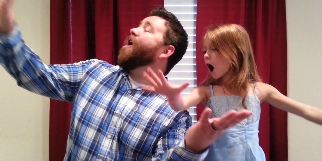 Cutest Lip-Synch Video (Ever) Performed By a Father and Daughter Goes Viral