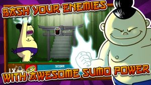 Sumo Smash - Would you help this Sumo stay away from food?