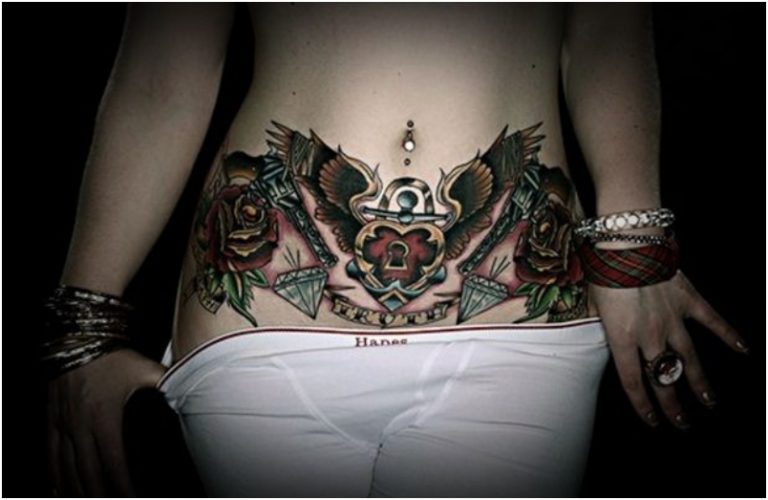 21 Chastity Belt Tattoos That Are Anything But Chaste