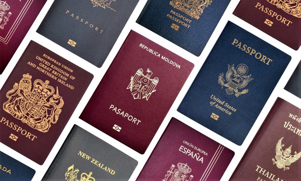 many types of passports around the world” title=”many types of passports around the world