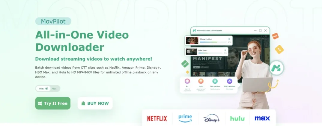 A Detailed Review of MovPilot All-in-One Video Downloader