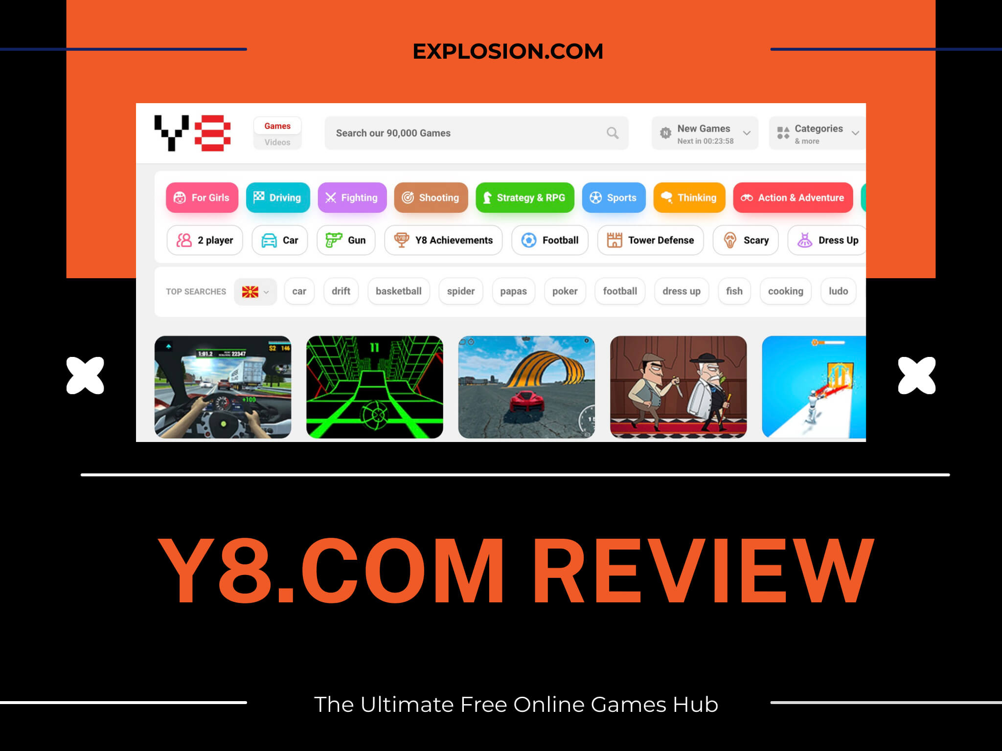 Y8.com Review: The Ultimate Free Online Games Hub