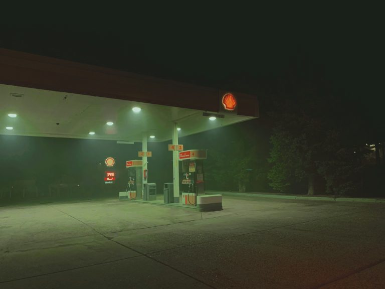 gas station